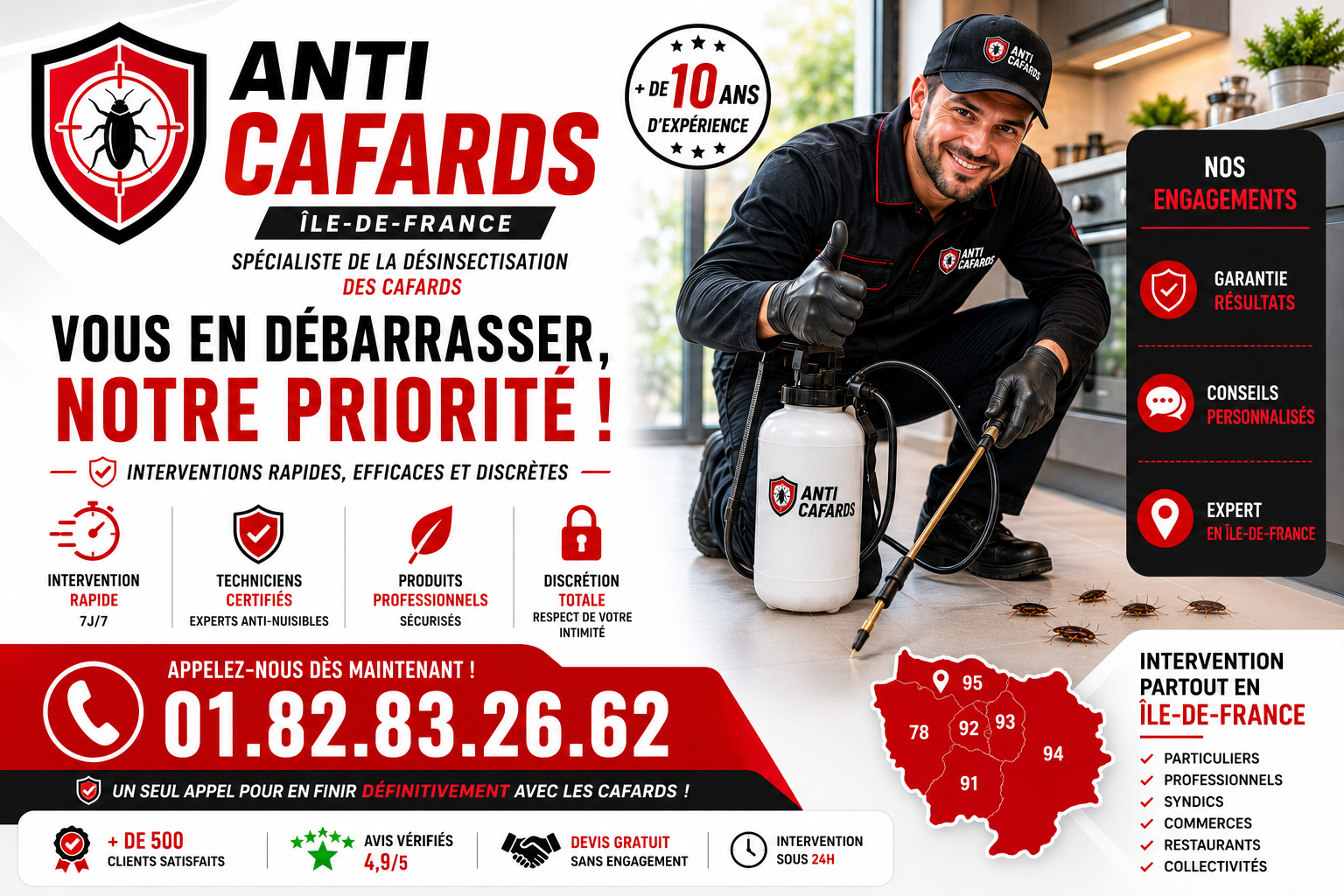 Cafards Montfermeil